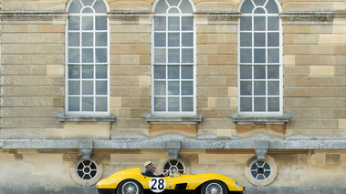 Salon Privé 2017 - Concours Masters - Ferrari 500 TRC jaune/noir profil