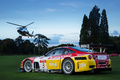 Salon Privé 2017 - Concours Masters - Ferrari 575M GTC rouge/jaune 3/4 arrière gauche