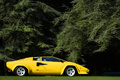 Salon Privé 2017 - Lamborghini Countach LP5000 S jaune profil