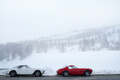 Serenissima Louis Vuitton Classic Run 2012 - Ferrari 250 GTB LWB blanc & SWB rouge profil