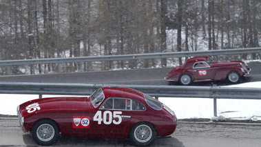 Serenissima Louis Vuitton Classic Run 2012 - Ferrari bordeaux profil