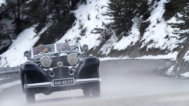 Serenissima Louis Vuitton Classic Run 2012 - Mercedes noir face avant penché