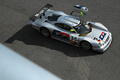 Mercedes CLK LM gris 3/4 avant droit vue de haut porte ouverte