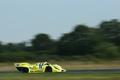 Porsche 917 jaune 3/4 avant droit filé