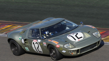 Ford GT40, gris, action, 3-4 avd