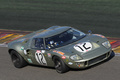 Ford GT40, gris, action, 3-4 avd