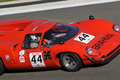 Lola T70, rouge, action, 3-4 avd détail