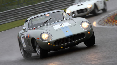 Ferrari 275, grise, action 3-4 avd