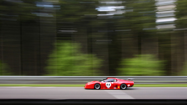 Ferrari 512 BBi, rouge, profil gch