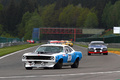 Plymouth Barracuda, blanc+bleu+noir