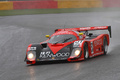 Porsche Groupe C, rouge +noir, action 3-4 avg