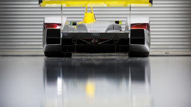 Spa Classic 2017 - Audi R8 gris/jaune face arrière