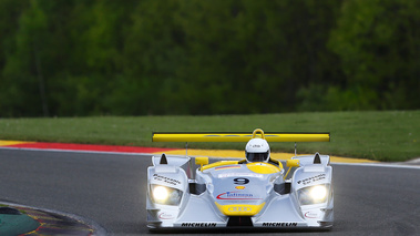 Spa Classic 2017 - Audi R8 gris/jaune face avant