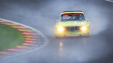 Spa Classic 2017 - BMW 3.0 CSL jaune face avant