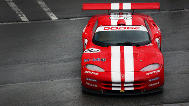 Spa Classic 2017 - Dodge Viper GTS-R rouge face avant vue de haut