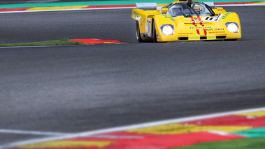 Spa Classic 2017 - Ferrari 512M jaune 3/4 avant droit