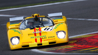 Spa Classic 2017 - Ferrari 512M jaune face avant