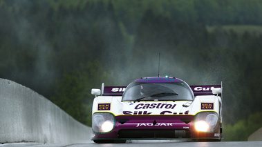 Spa Classic 2017 - Jaguar XJR-12 blanc/violet face avant 2