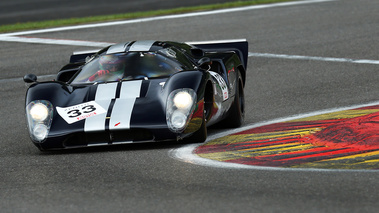 Spa Classic 2017 - Lola T70 noir 3/4 avant gauche