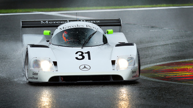 Spa Classic 2017 - Mercedes Sauber C11 gris face avant 3