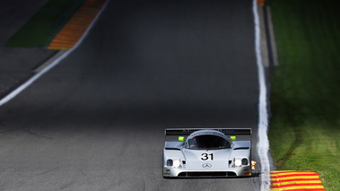 Spa Classic 2017 - Mercedes Sauber C11 gris face avant