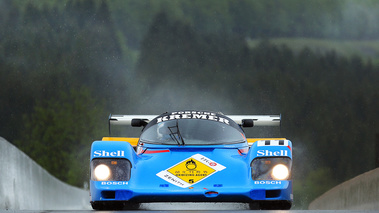 Spa Classic 2017 - Porsche 956 bleu face avant