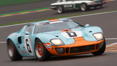 Ford GT40, Gulf, action 3-4 avd