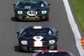 4 Ford GT40, tête, action face