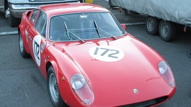 Abarth, rouge, 3-4 avd