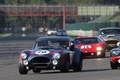 AC Cobra, bleu-rouge, action face