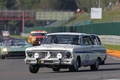 Ford Falcon, blanc, action 3-4 avd