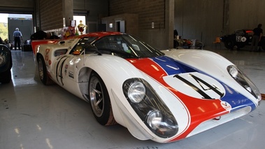Porsche 917, rouge, bleu, blanc, 3-4 avd