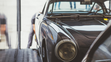 Targa Làrio 2017 - Ferrari 250 GT Boano bleu phare avant