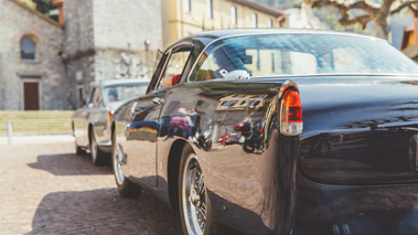 Targa Làrio 2017 - Ferrari 250 GT Boano bleue feux arrière