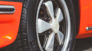 Targa Làrio 2017 - Porsche 911 orange jante