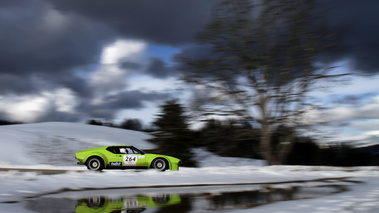 Tour Auto 2012 - DeTomaso Pantera vert filé