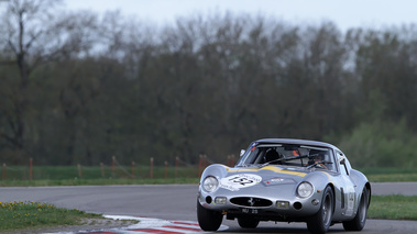 Tour Auto 2012 - Ferrari 250 GTO gris 3/4 avant gauche