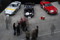 Tour Auto 2012 - Ferrari 250 GTO gris & bleu & rouge vue de haut