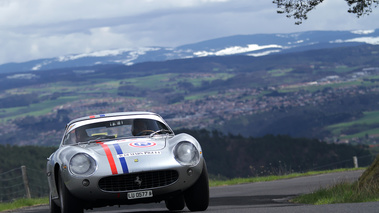 Tour Auto 2012 - Ferrari 275 GTB SWB gris face avant penché