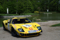 Tour Auto 2012 - Ford GT40 jaune 3/4 avant droit