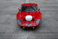 Tour Auto 2012 - Ford GT40 rouge face avant vue de haut