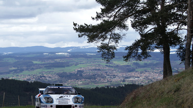 Tour Auto 2012 - Ligier JS2 blanc/bleu face avant