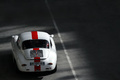 Tour Auto 2012 - Porsche 356 blanc face arrière vue de haut