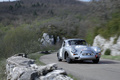 Tour Auto 2012 - Porsche 356 gris 3/4 avant droit filé