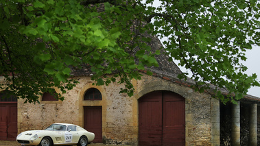 Tour Auto 2013 - Ferrari 275 GTB blanc 3/4 avant gauche