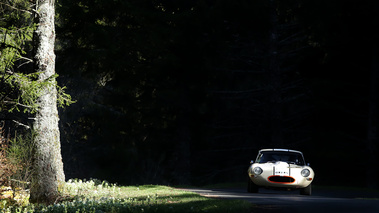 Tour Auto 2013 - Jaguar Type E blanc face avant