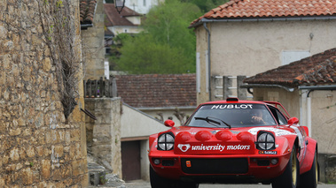 Tour Auto 2013 - Lancia Stratos Gr. IV rouge 3/4 avant gauche