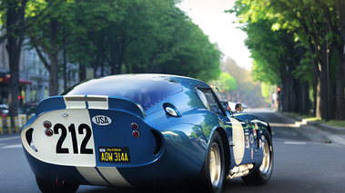 Tour Auto 2013 - Shelby Cobra Daytona Coupe bleu 3/4 arrière droit