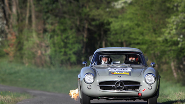 Mercedes 300 SL gris face avant