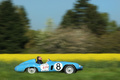 Tour Auto 2015 - Ferrari 500 Mondial Barchetta bleu filé 